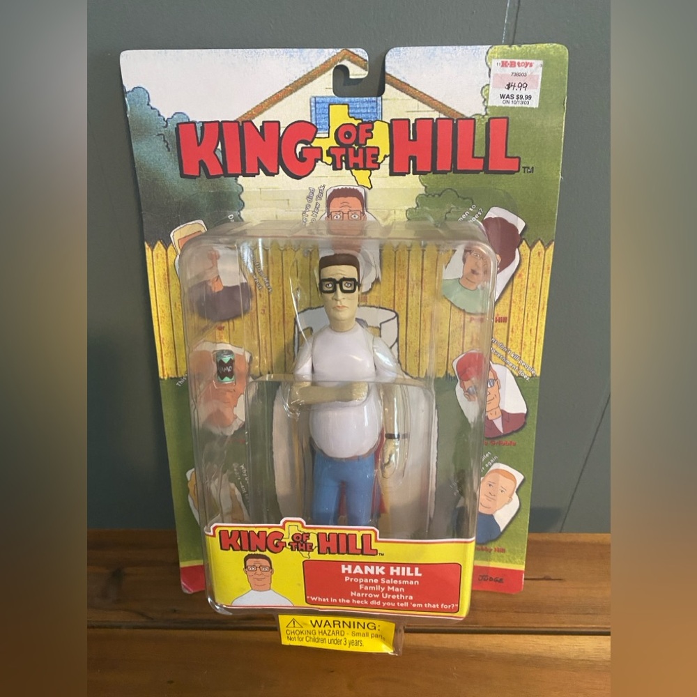 King of the Hill - Hank Hill - NIB